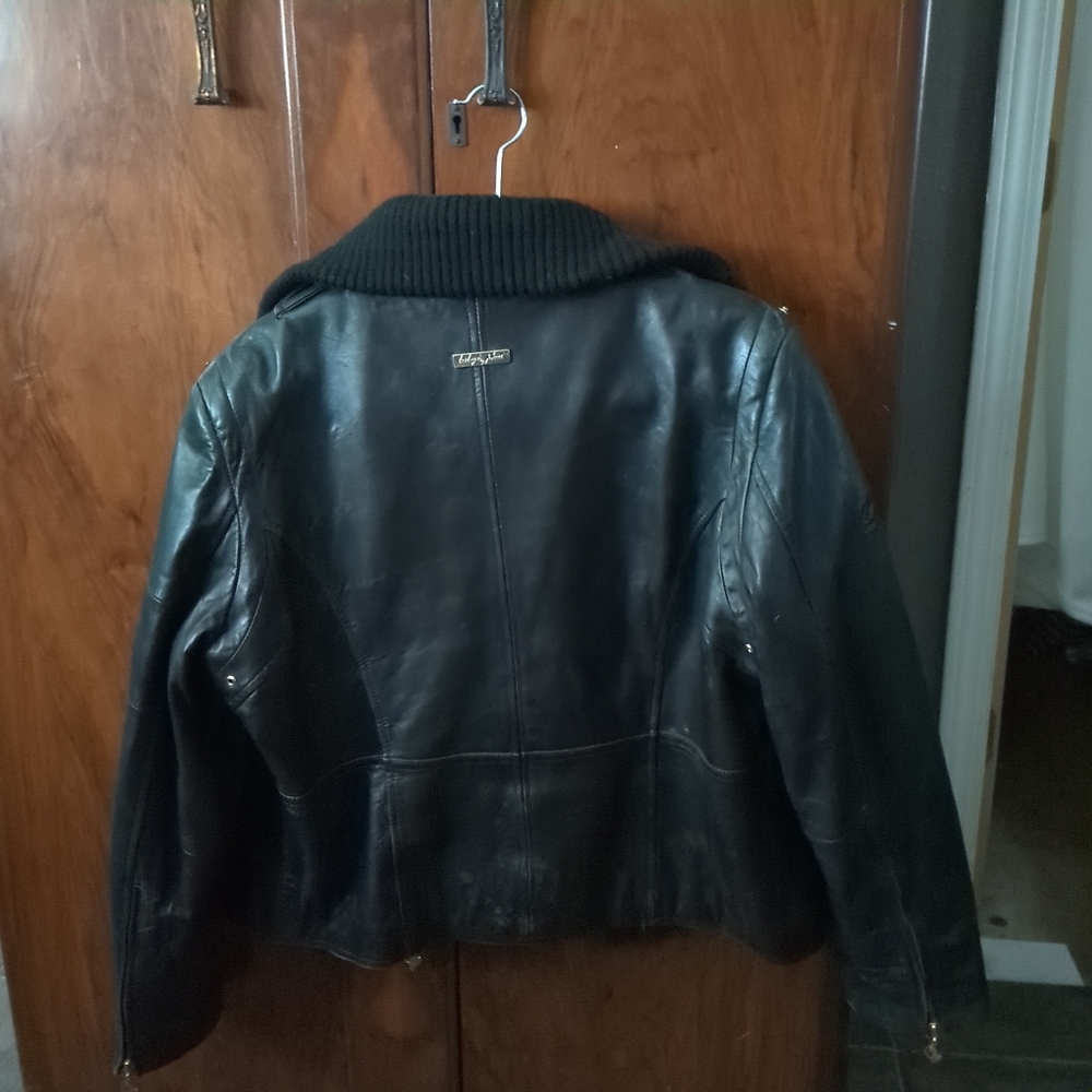 Vintage Baby Phat leather jacket